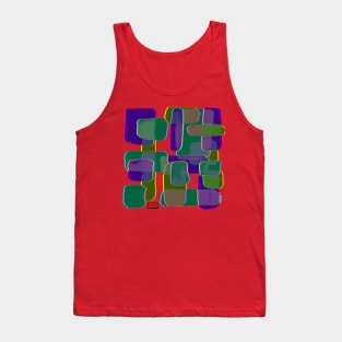 Color Block B Tank Top